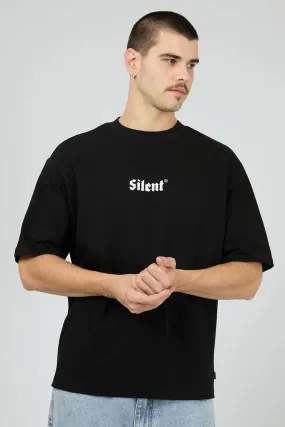 Revolt Tee Black LowMaintenance Fabric EcoFriendly Material
