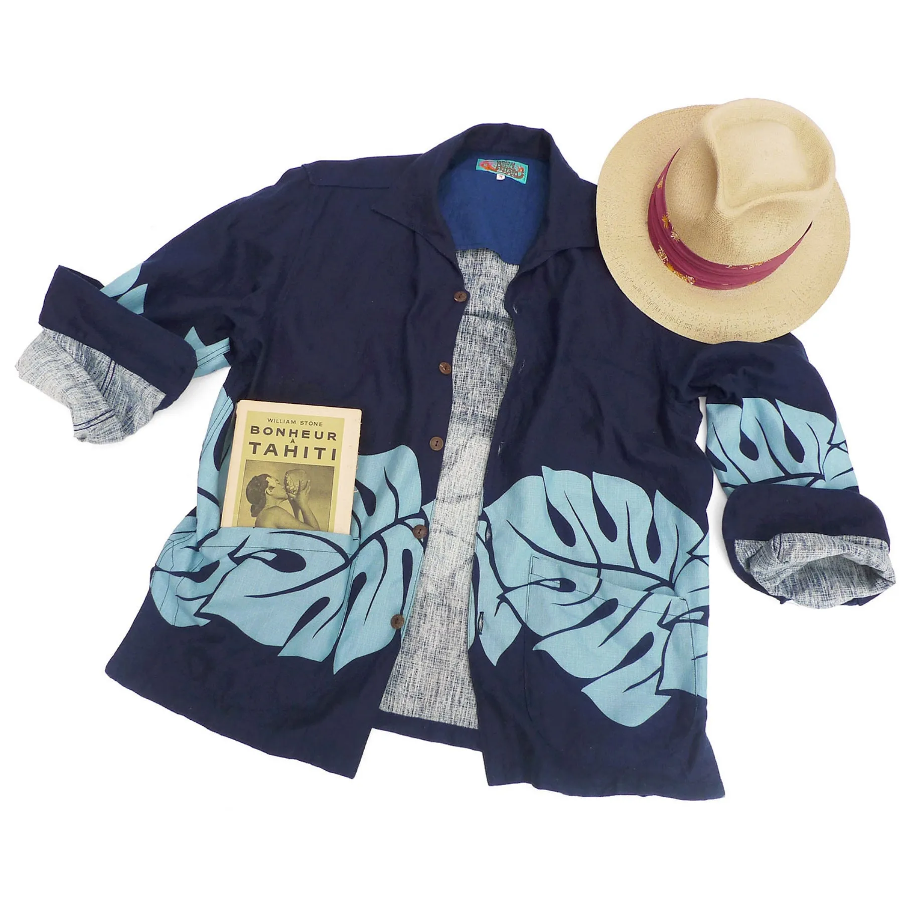 Bora Bora Shirt-Jac - Indigo Interview Ready