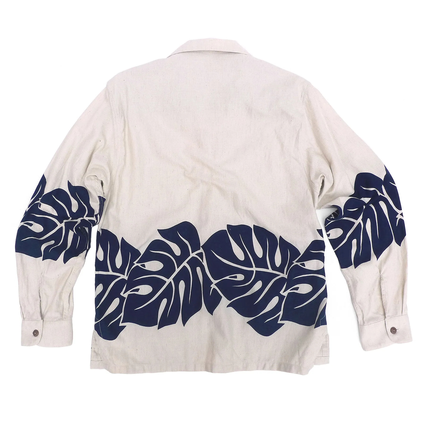 Bora Bora Shirt-Jac - Ivory Black Tie Optional
