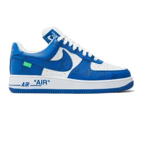Cushioned Midsole Geometry Timeless traction Air Force 1 Low x Louis Vuitton x Virgil Abloh 'White Royal' (2022)