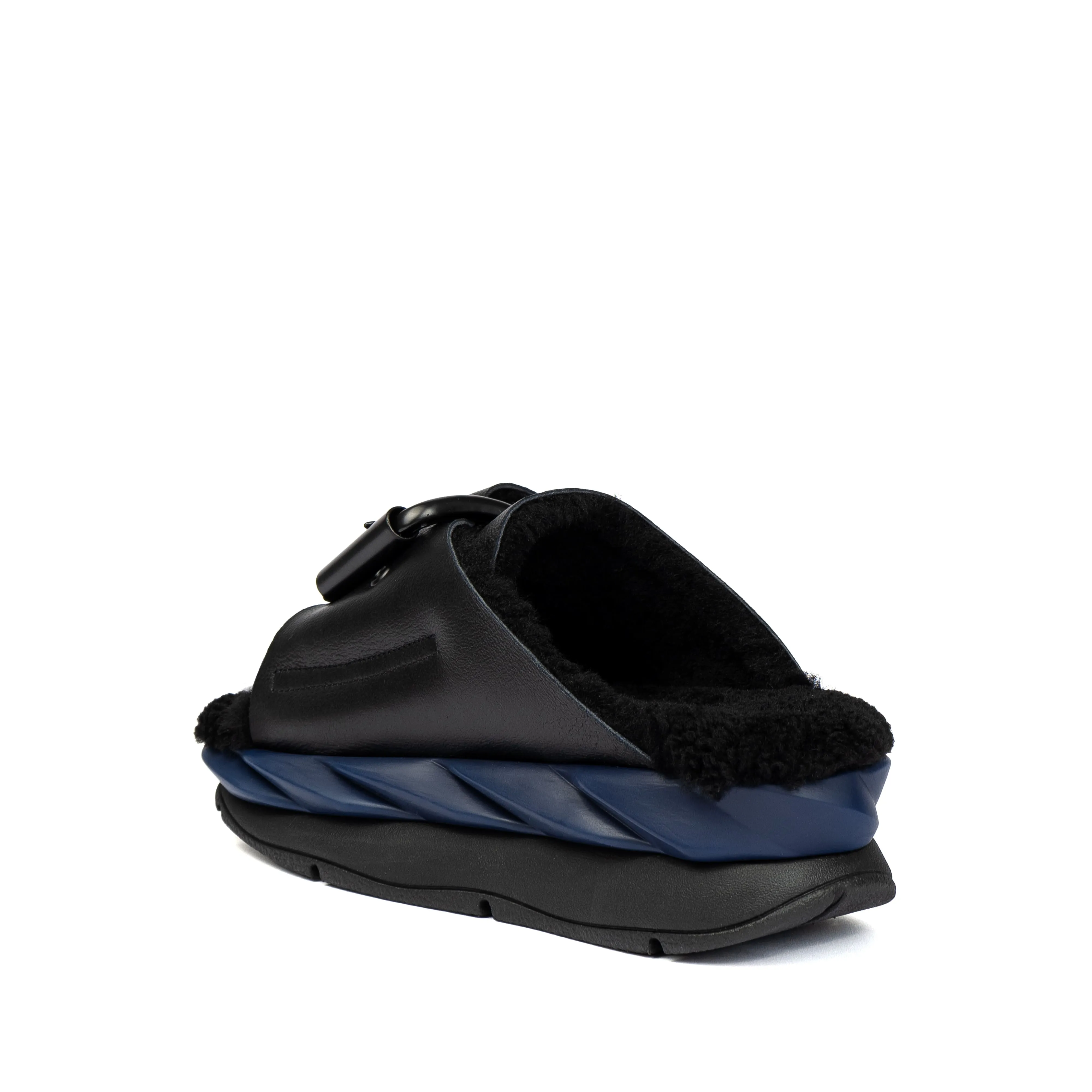 Sleek Sandals for Men Soft Leather MELLOW LAZE NIGHT
