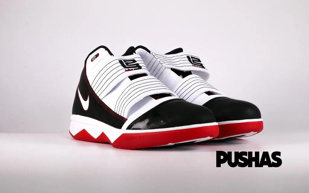 Lebron Zoom Soldier III 'Pop' (2009) Elasticated Lacing FlatSole