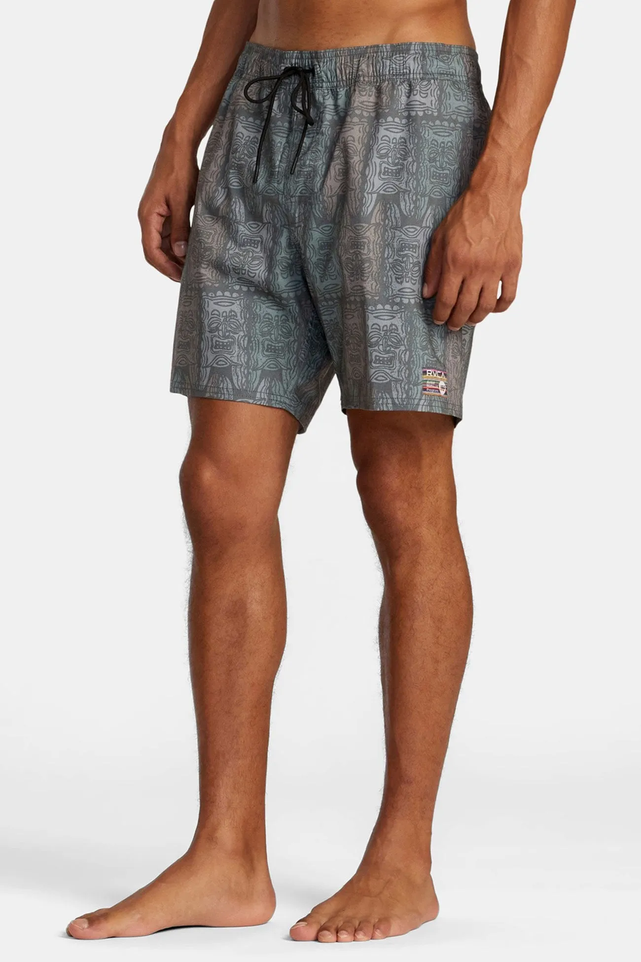 Oblow Tapa Elastic Short Black Weekend Wear Perfect Comfort Fit