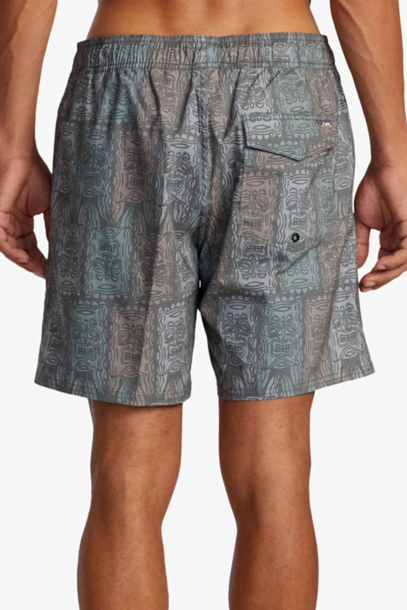 Anti Static Finish Oblow Tapa Elastic Short Black