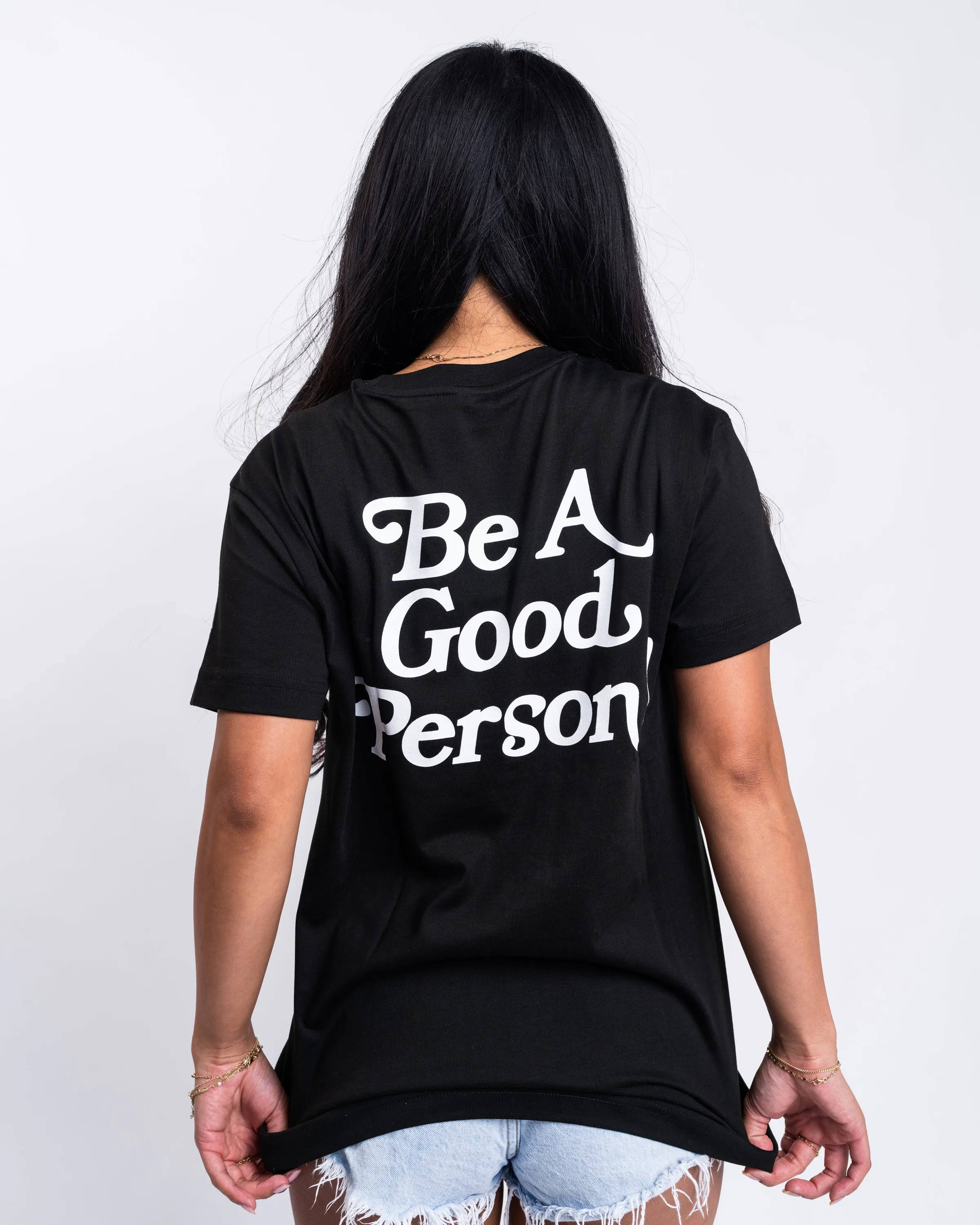 Exclamation T-Shirt - Black Anti Pill Surface