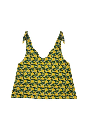 FourWayStretch Tie Top Tank - Yellow Tulip