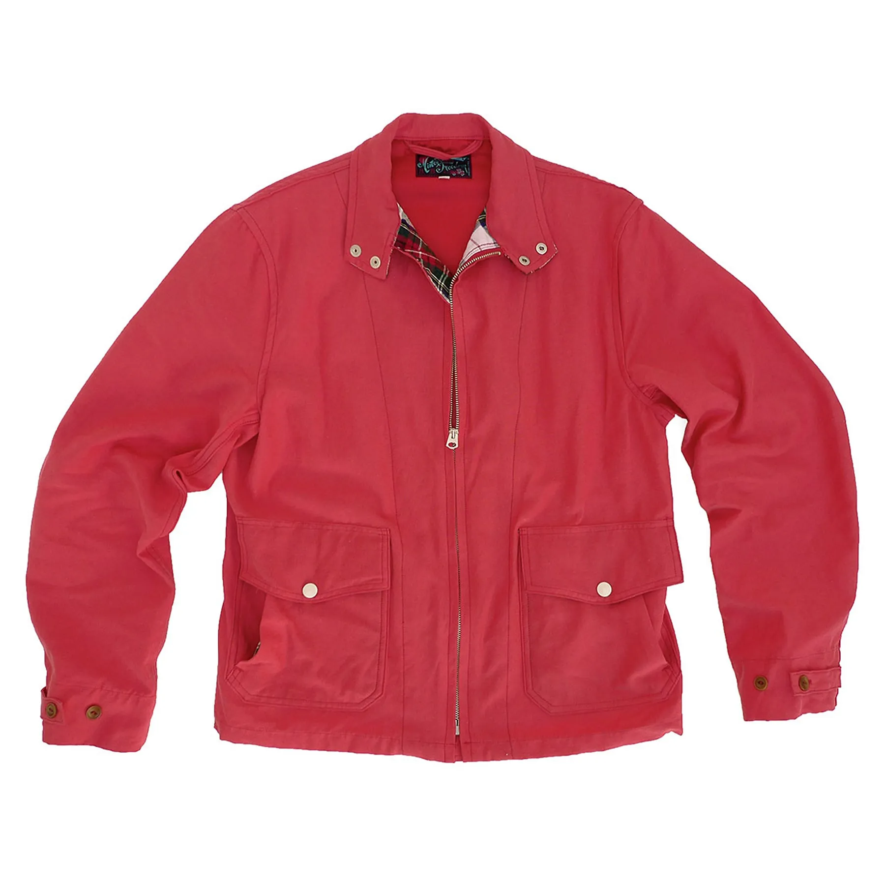 Breezer Jacket Type II - Red - Warehouse Elastic cuffs