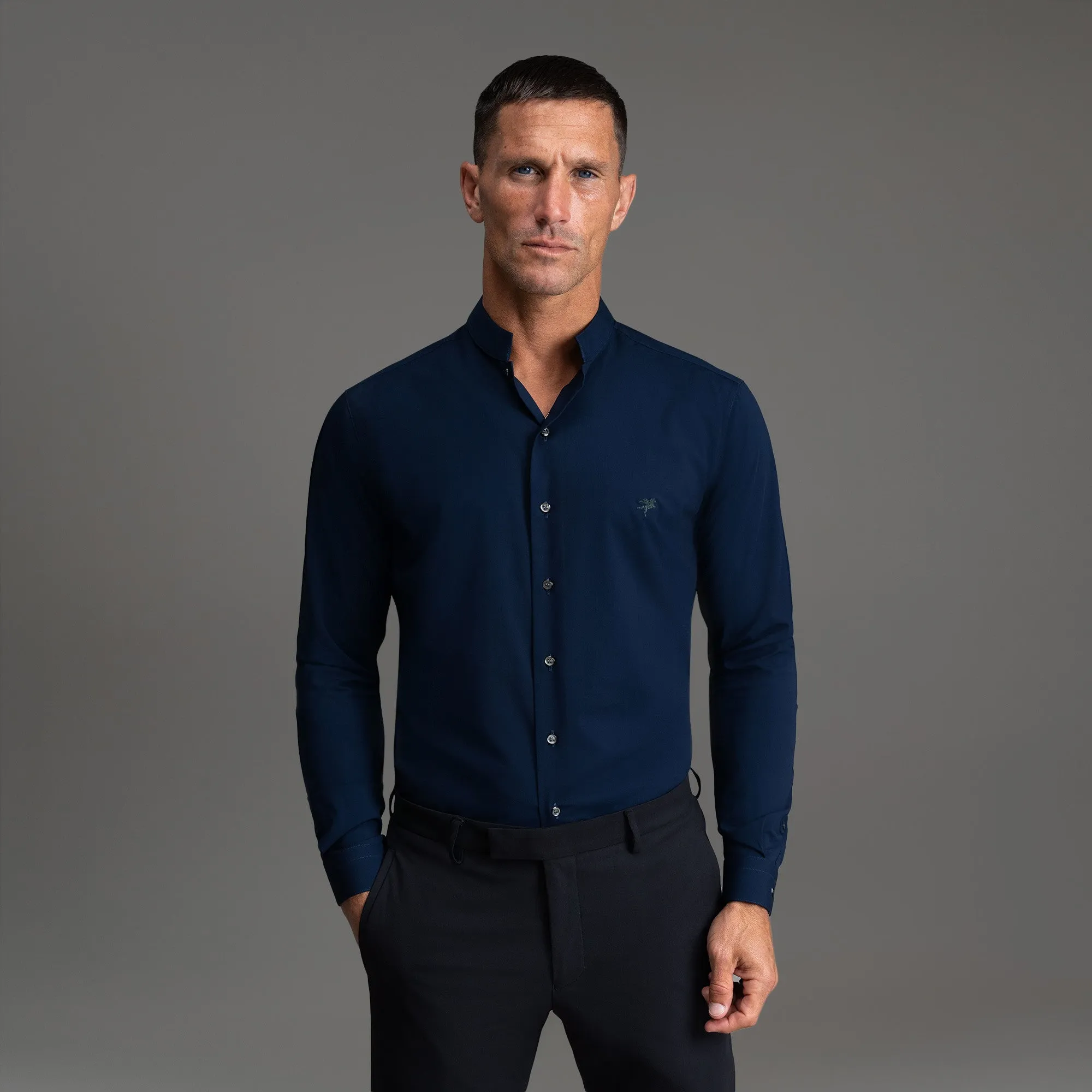 BreezeTech Dorsey Shirt (Emblem) Hooded Option Wrinkle Resistant Finish