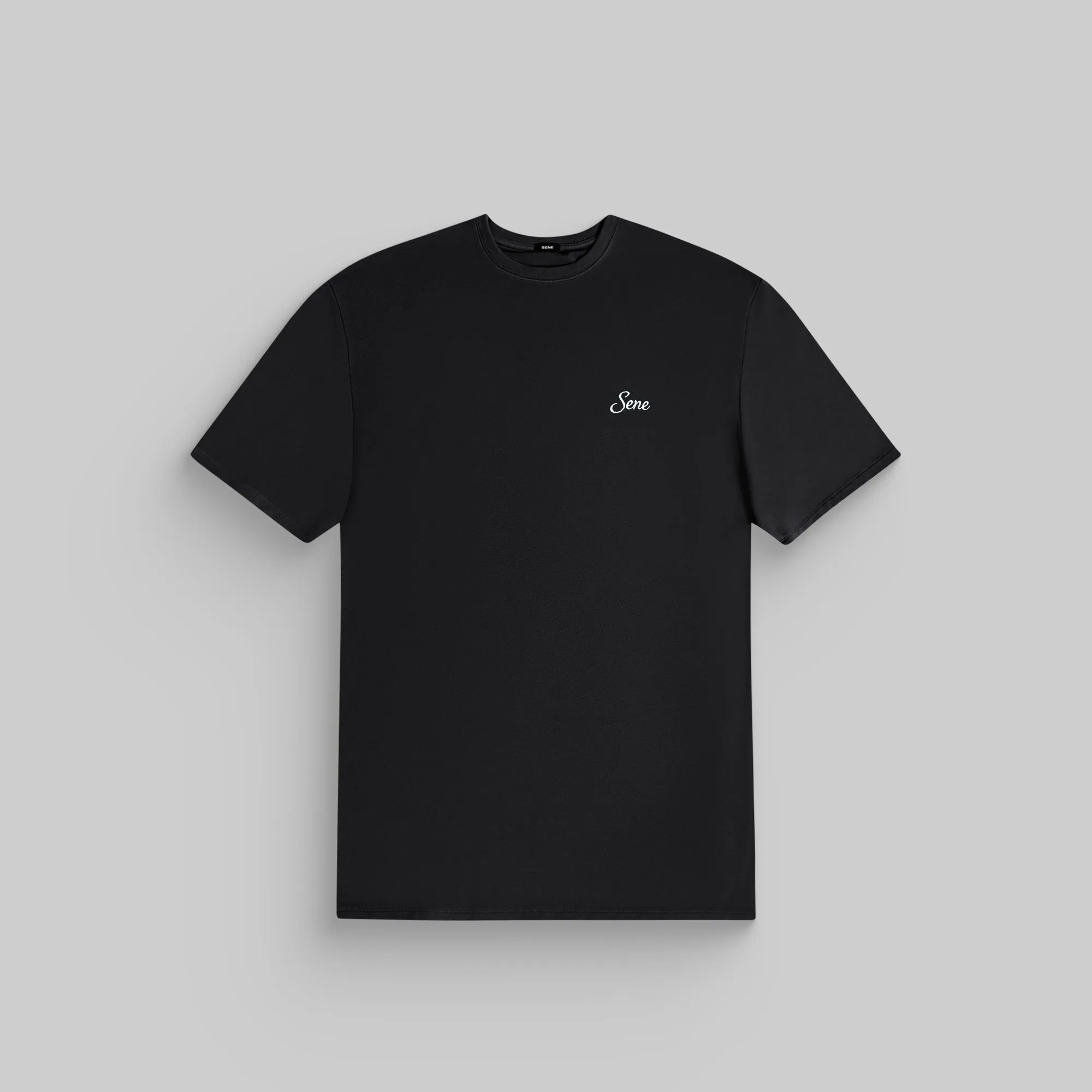 Cumulus Script T-Shirt Double Layered Fabric