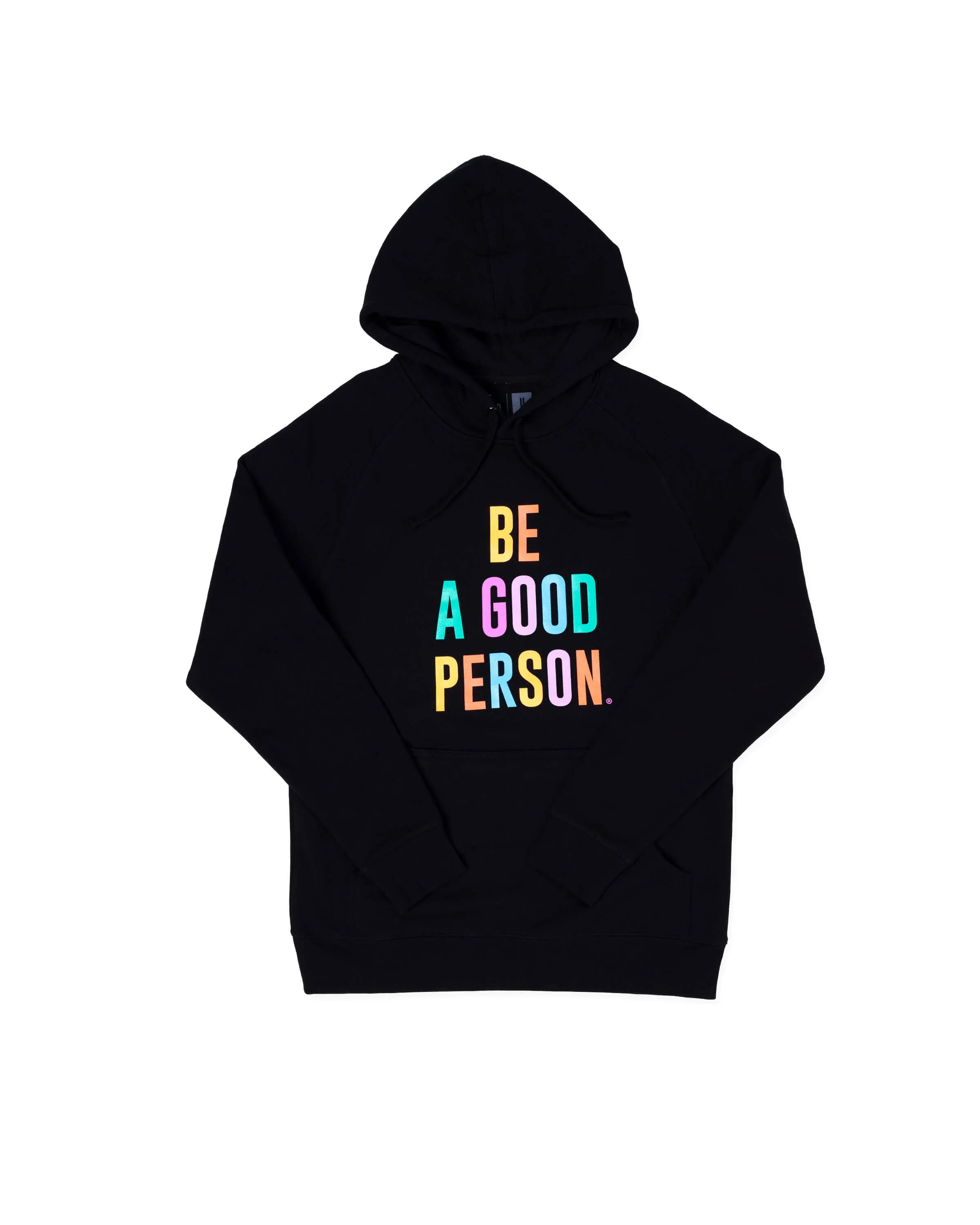 Signature Lightweight Hoodie - Black Color Spectrum crew neck