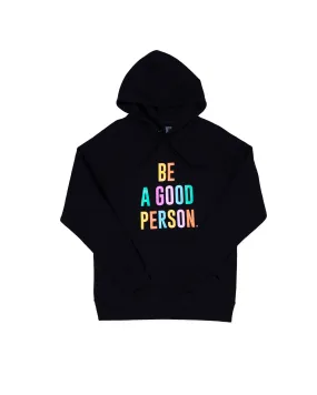 Signature Lightweight Hoodie - Black Color Spectrum crew neck