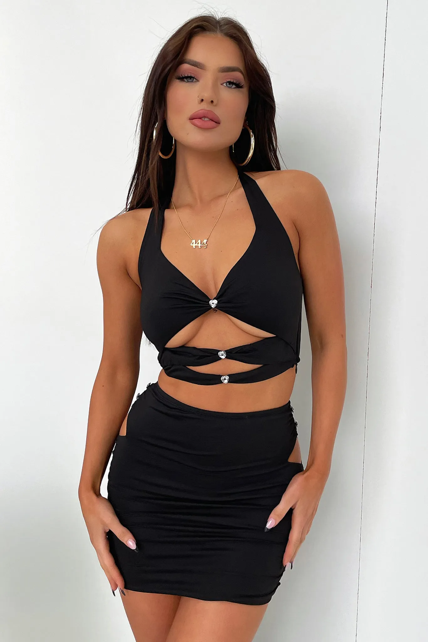Statement Color Burleigh Skirt - Black