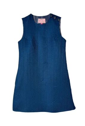 Buru x Megan Stokes Jackie Dress - Chelsea Blue Dot Movement Friendly Versatile Edge