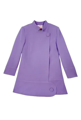 Buru x Tori Mellott Mod Coat - Brushed Lilac SeamlessBonding Eco Friendly Material