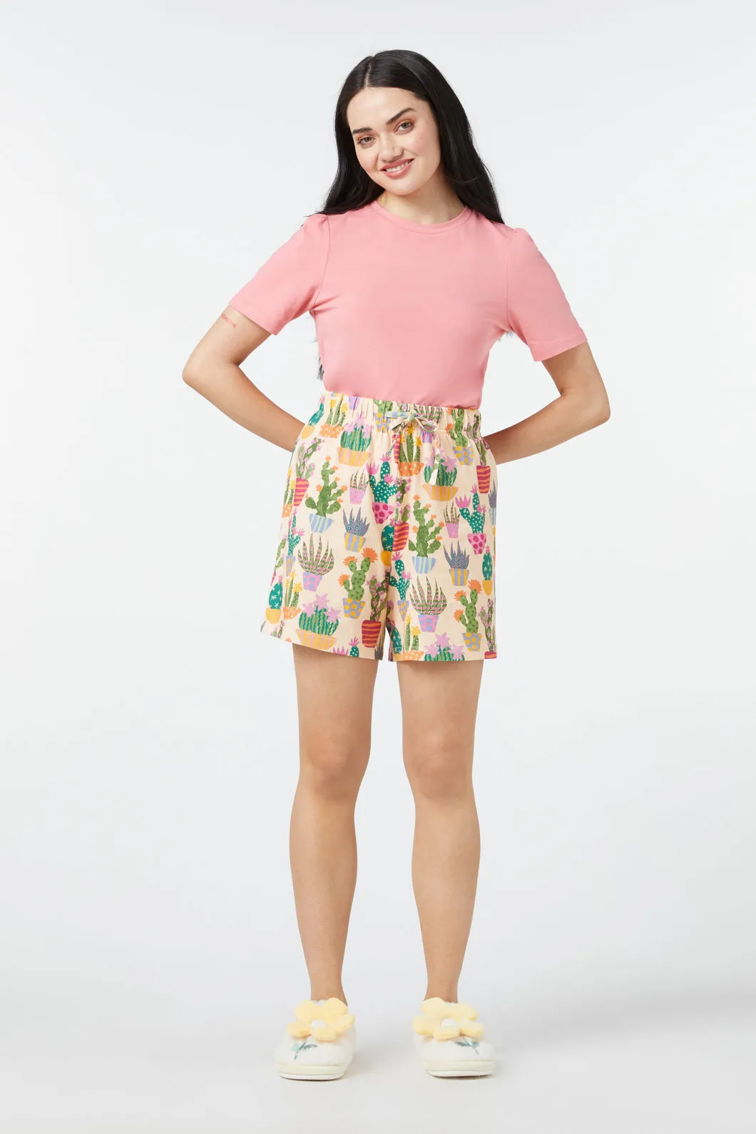 Comfortable Layers Layer-Friendly Fit Cacti Short