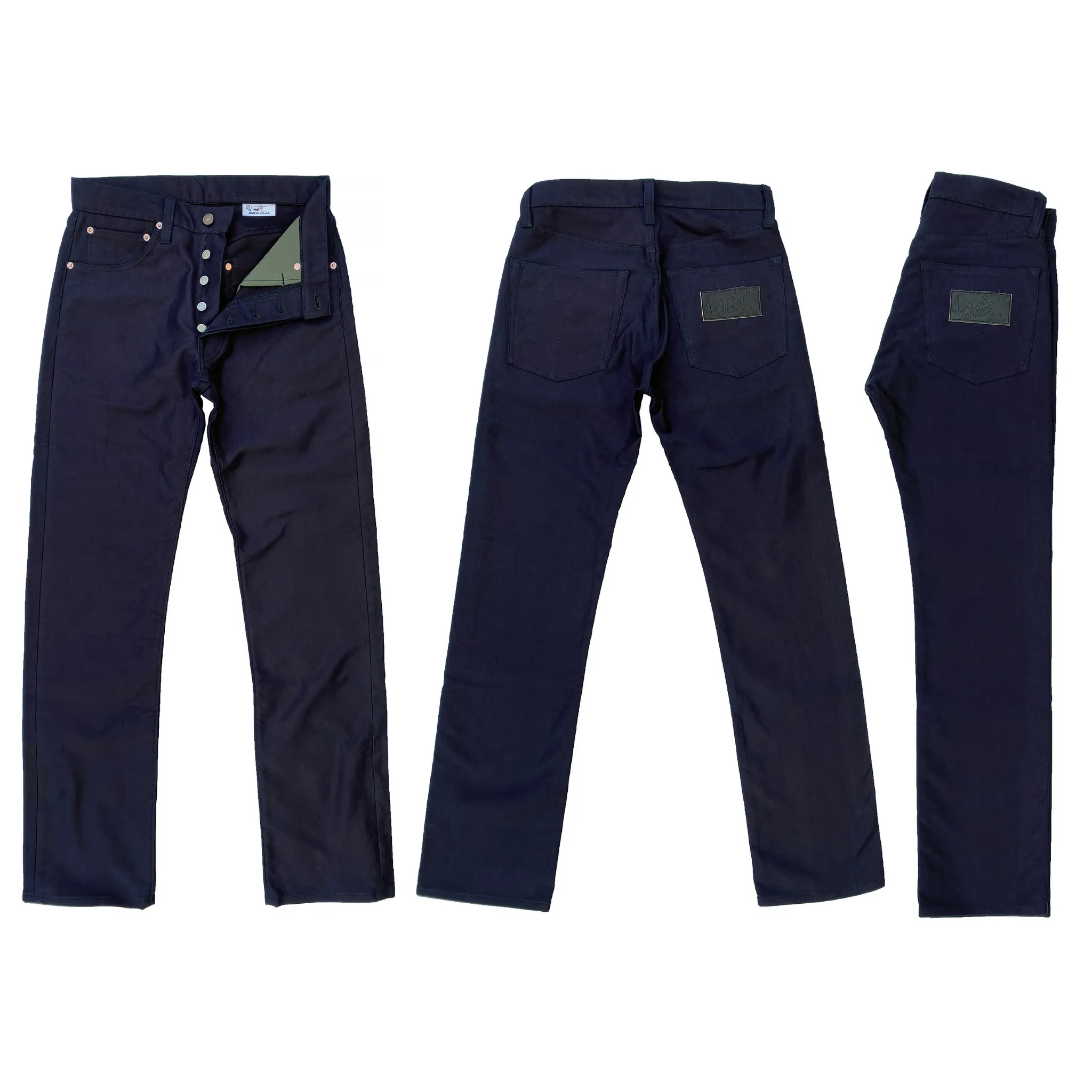 Californian Lot. 64 - Indigo Jungle Cloth (Straight Leg) TailoredSilhouette