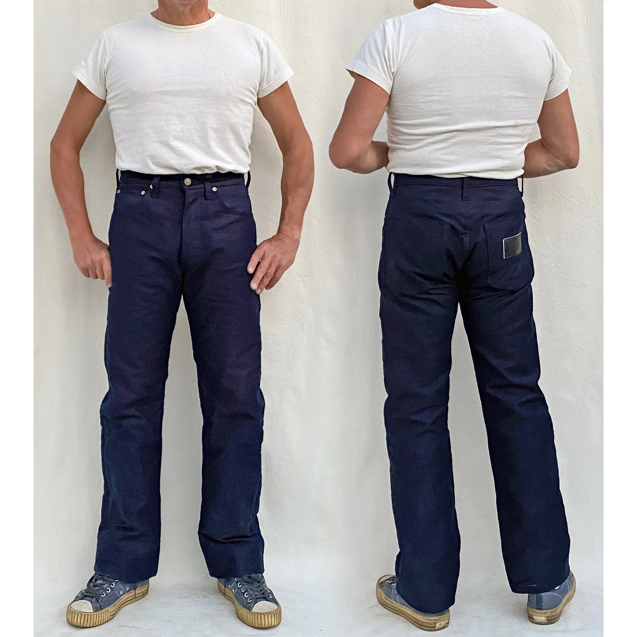 Comfort Cushioning Californian Lot. 64 - Indigo Jungle Cloth (Straight Leg)
