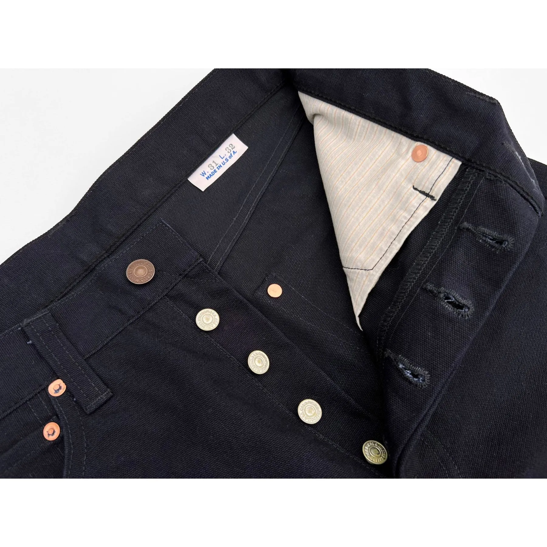 Form Fit Comfort Zip-off legs Californian LOT64 - "Frontier Duck Canvas" - Dark Navy