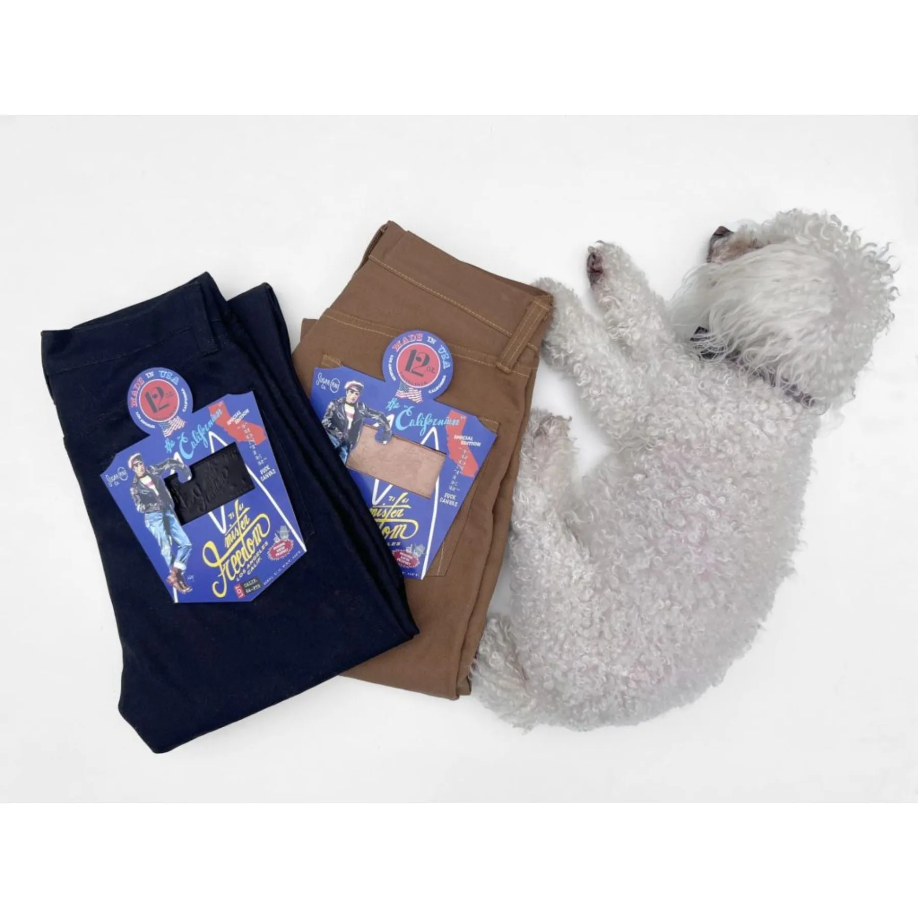 Modern Design Californian LOT64 - "Frontier Duck Canvas" - Dark Navy