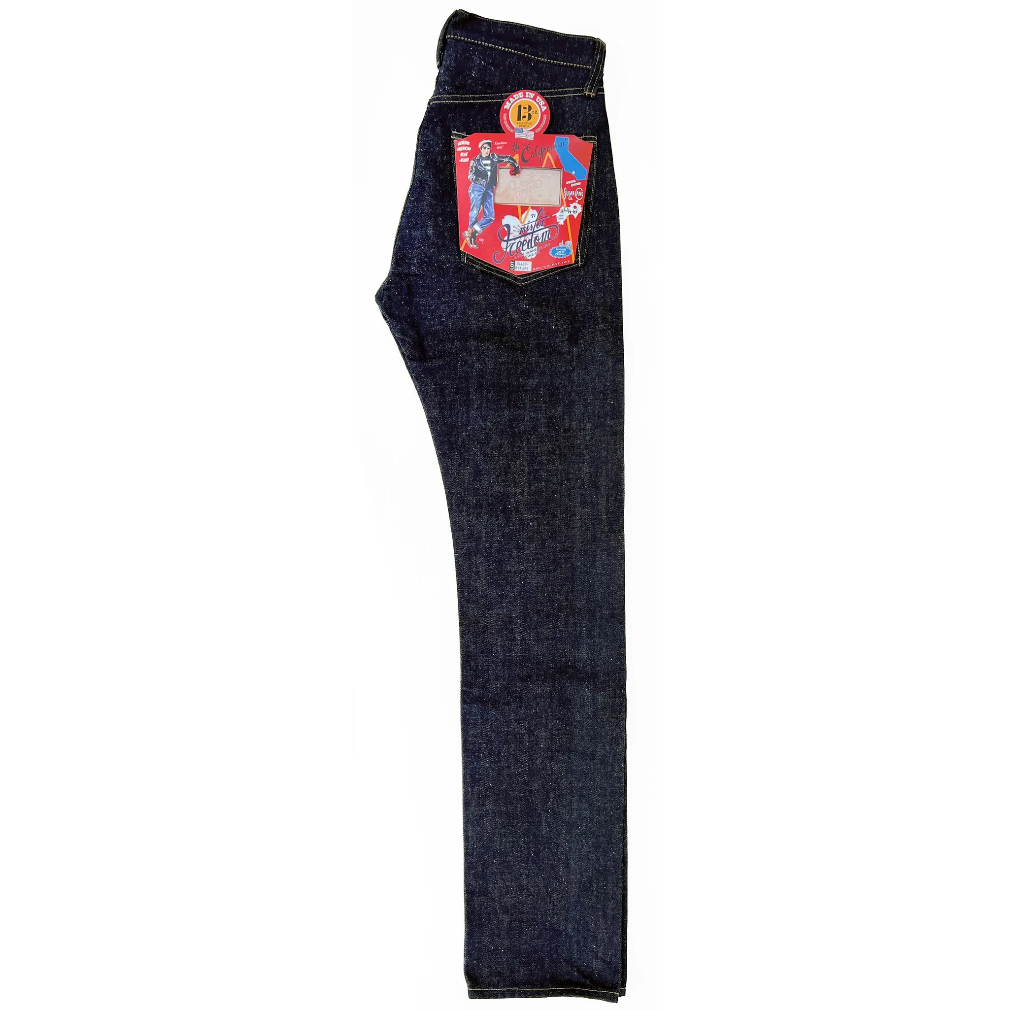 Californian Lot674 - Awa-Ai Denim Shape Flex UVProtectionCoating
