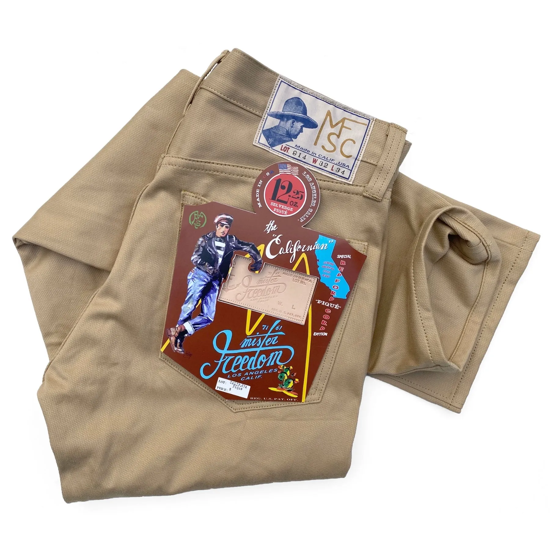 Eco Friendly Dye Chilly Day Layers Californian Lot674 - Golden Blonde Pique (Slim Leg)