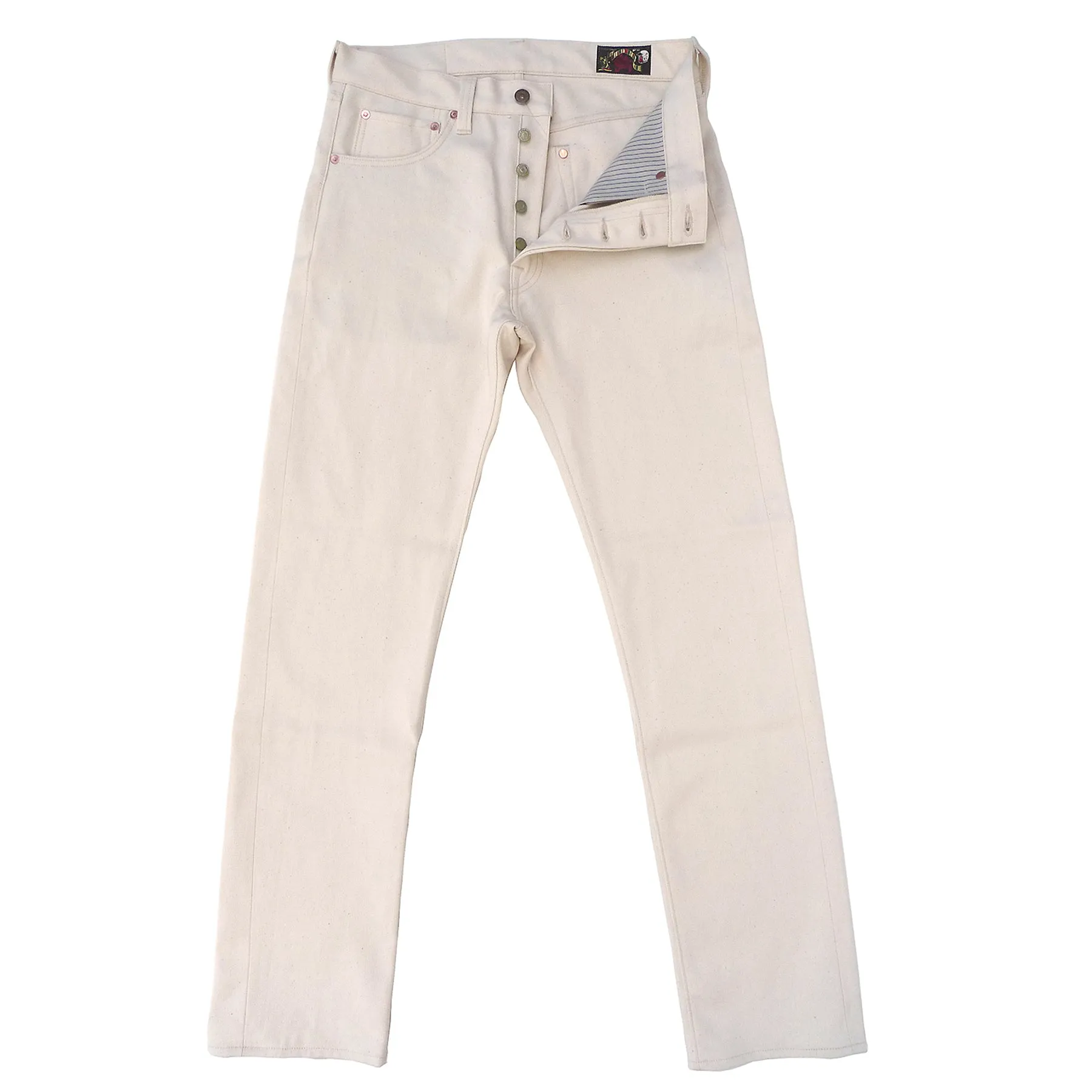 Light Stretch Californian Lot674 - Wheat Pique (Slim Leg) - Warehouse