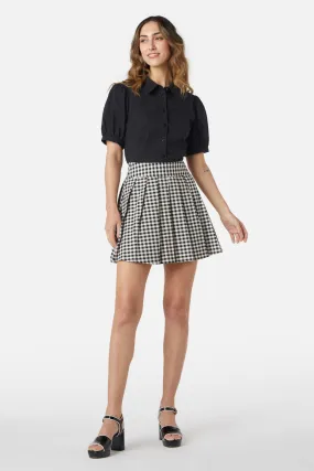 Callie Check Skirt Bold Design