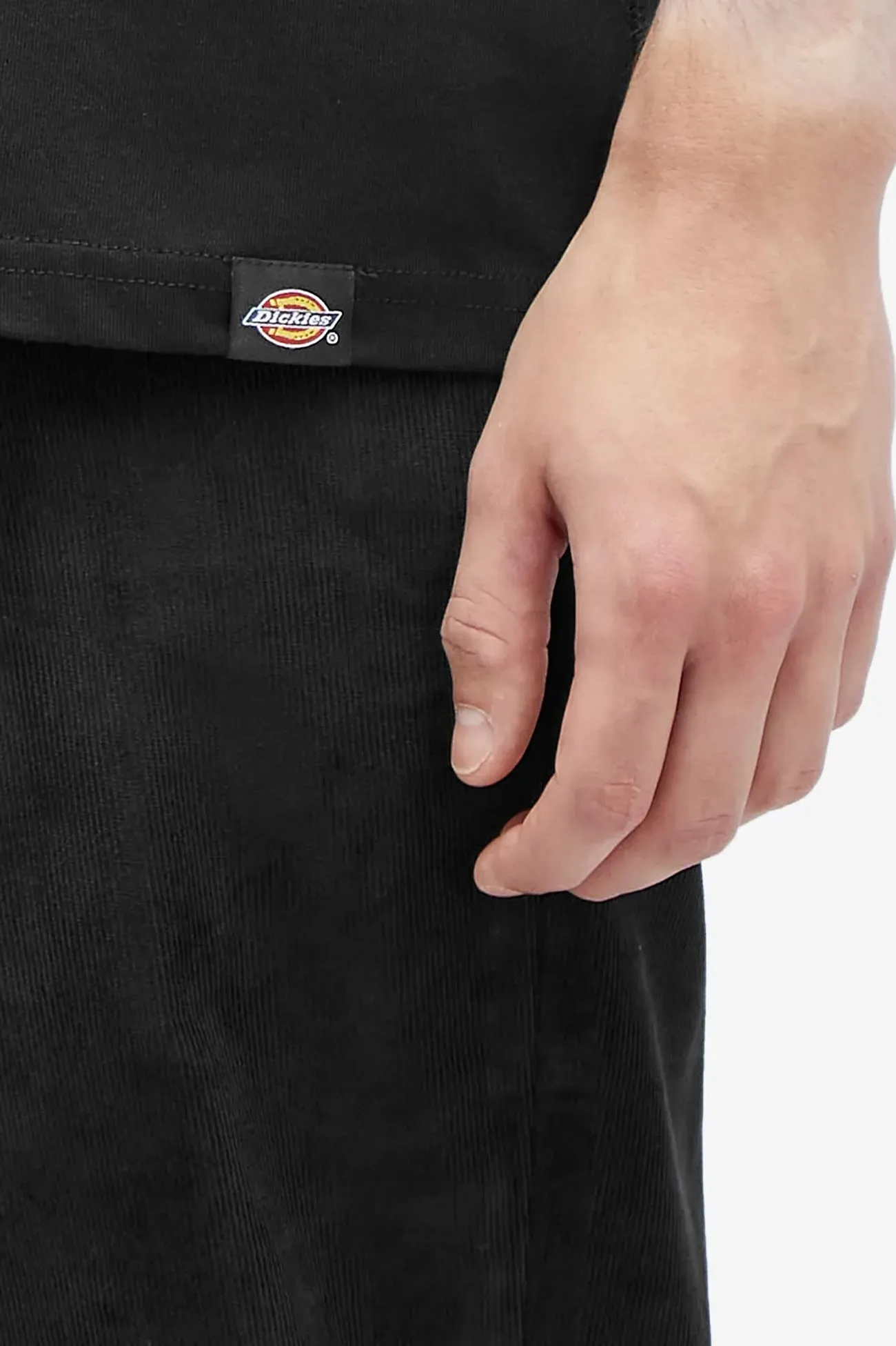 Move On Dickies Builder Short Sleeve Tee Black Noise Reducing Fabric Treatment