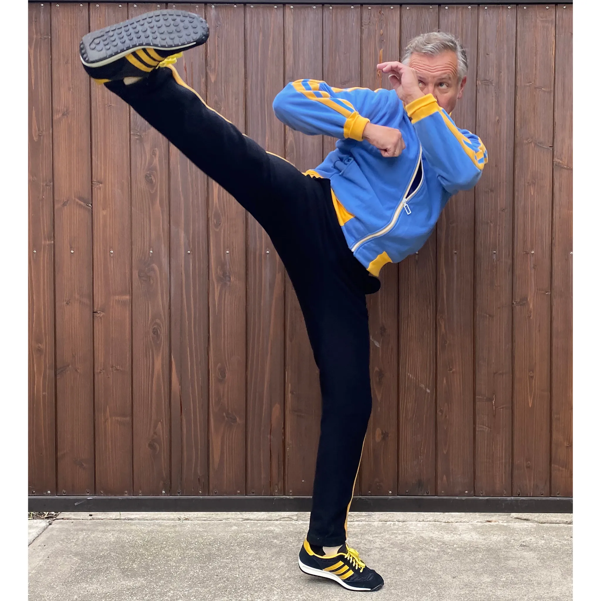Track Master Pants - Black/Gold Easy Pack Perfect Design