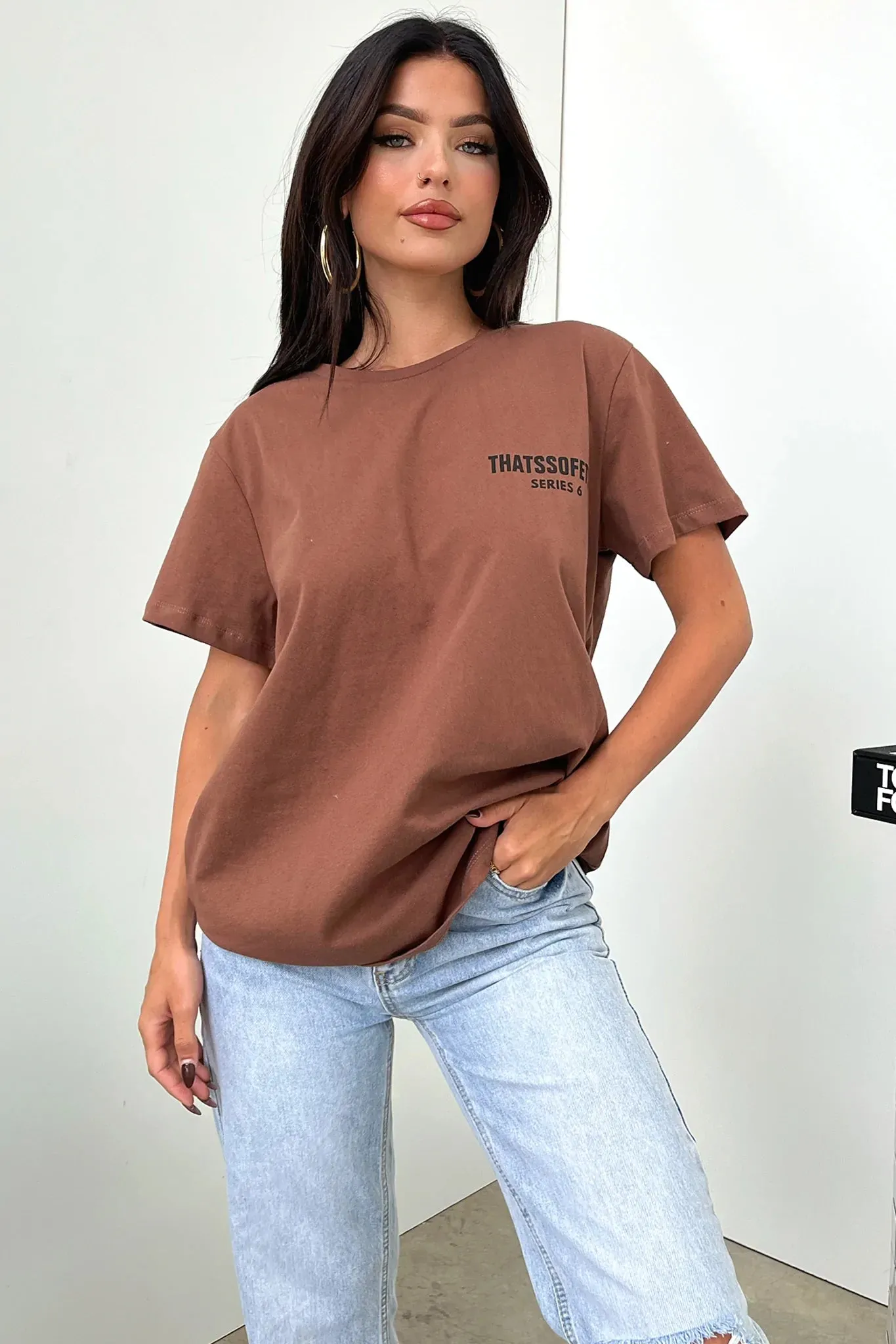 Series 6 Tee - Brown Comfort Design Fit