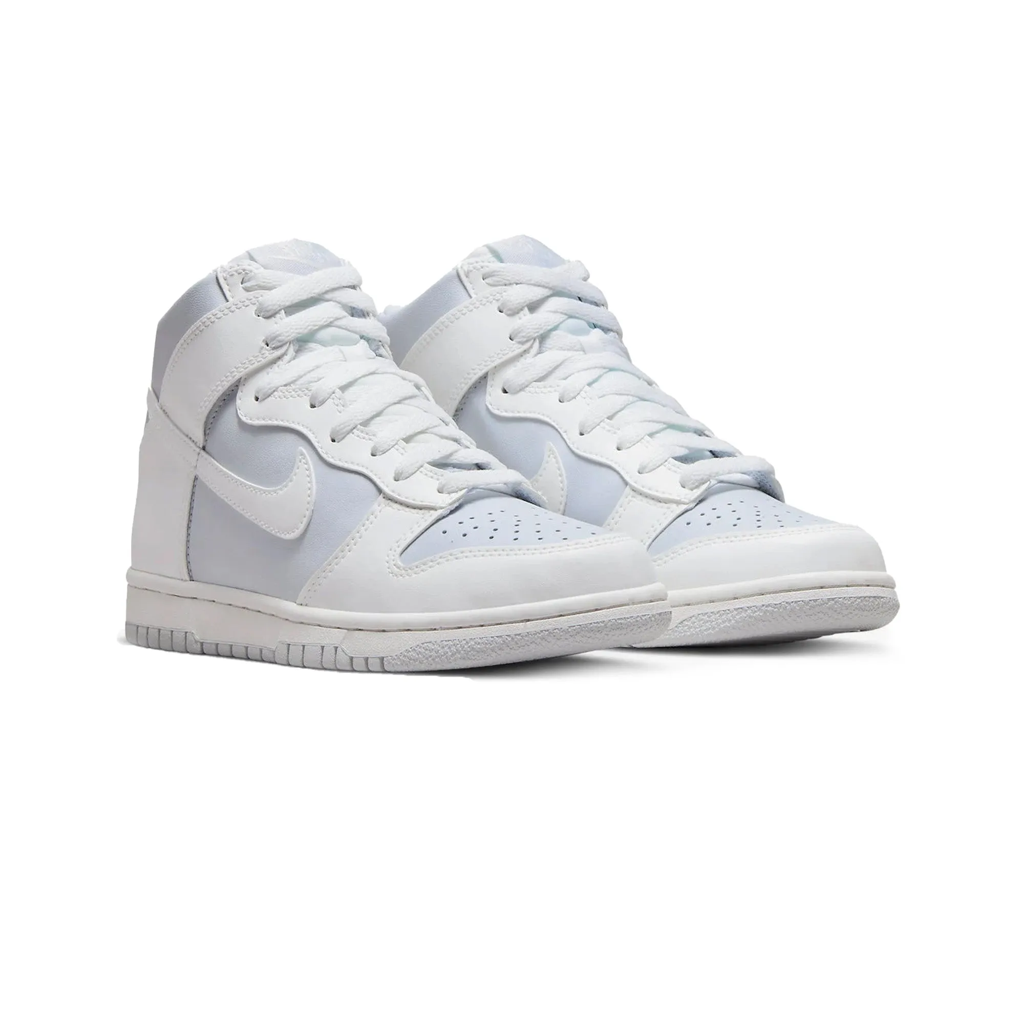 Nike Dunk High 'Summit White Football Grey' GS (2022) Style Upgrade
