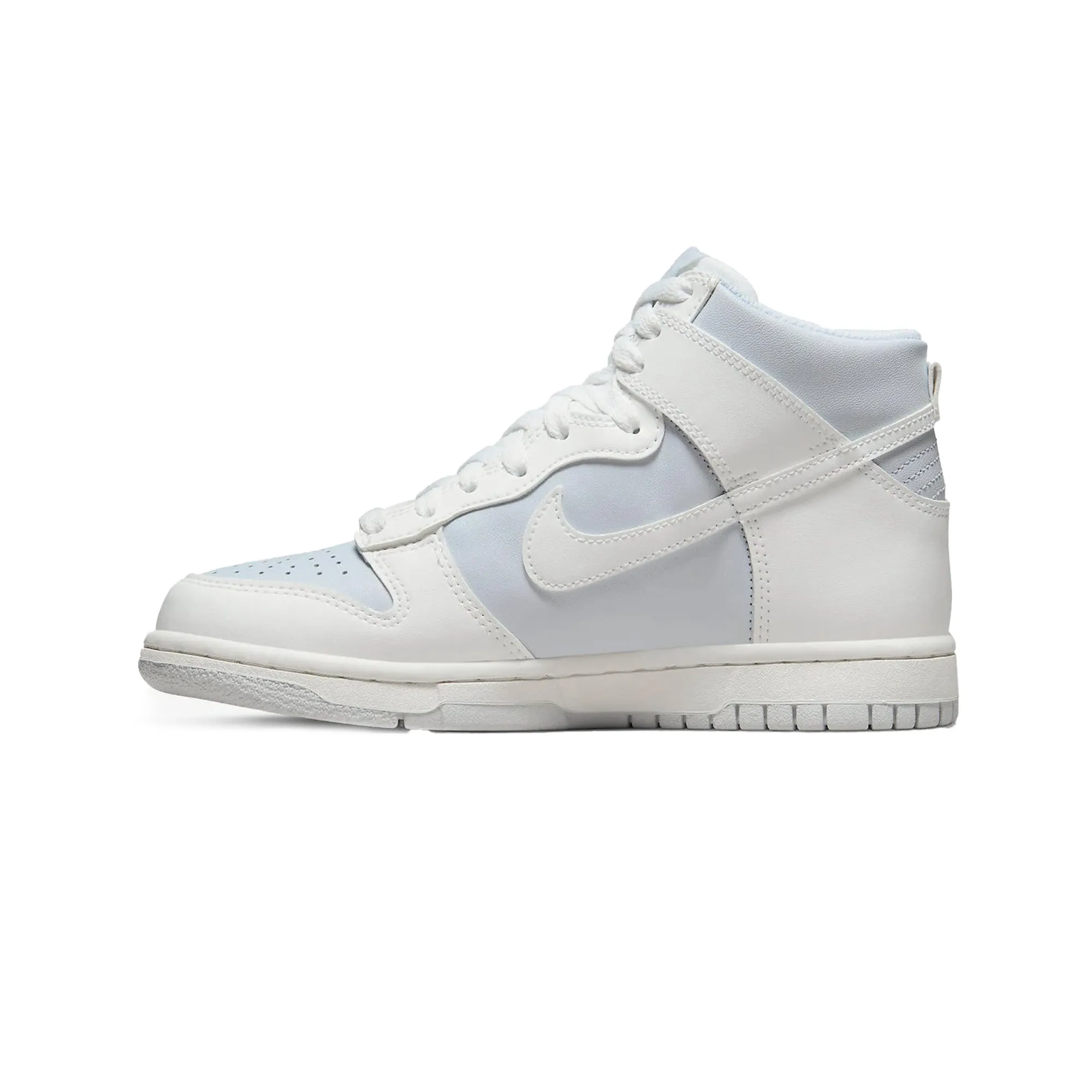 Shock Absorbing Rubber Fit Profile Nike Dunk High 'Summit White Football Grey' GS (2022)