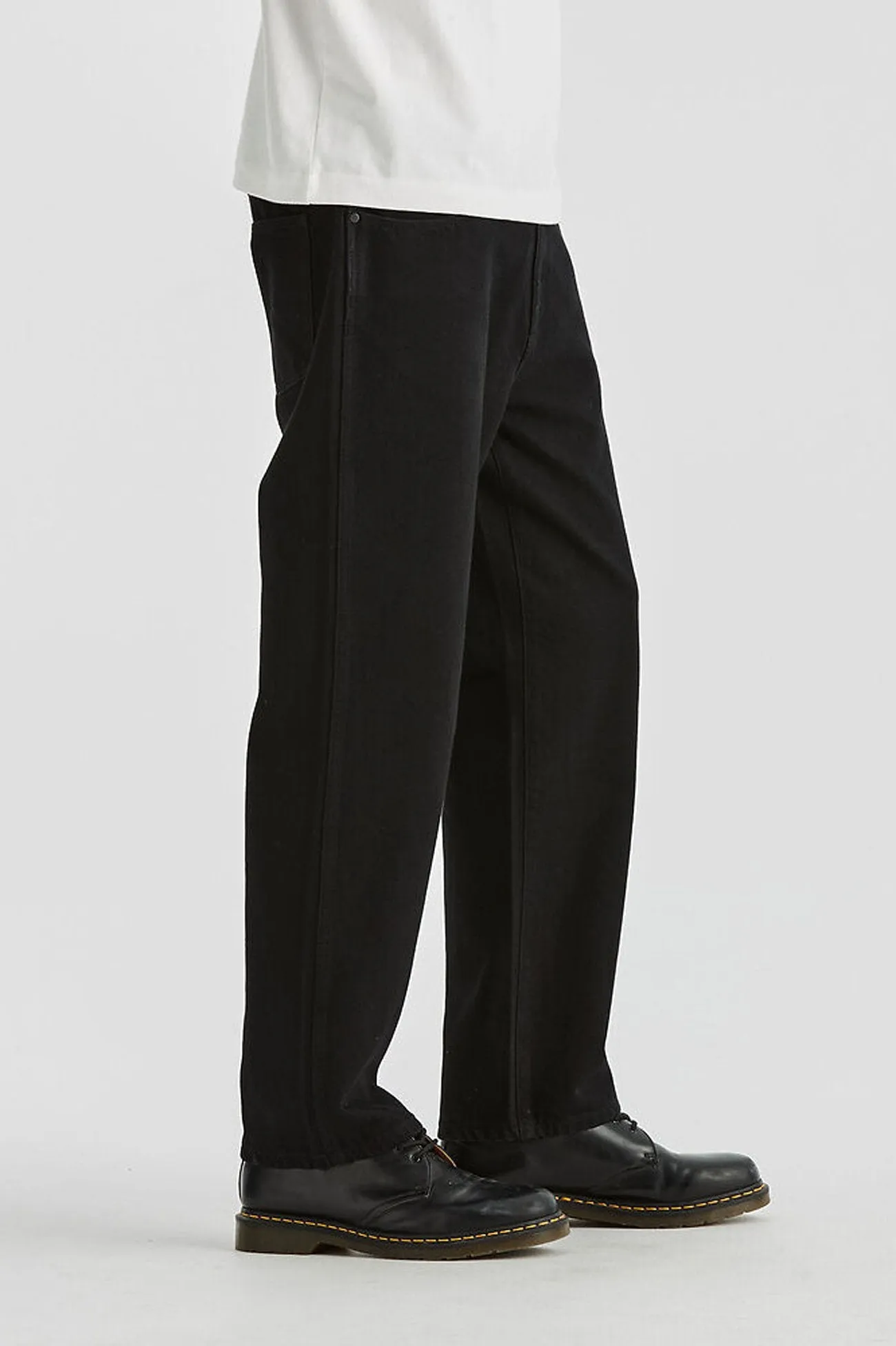 Snag Proof Fabric Day Comfort Slacker Jean Steele Black