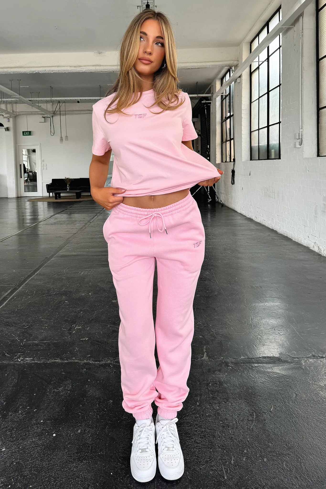 Kaztek Oversized Tee - Pink Sporty Fashion