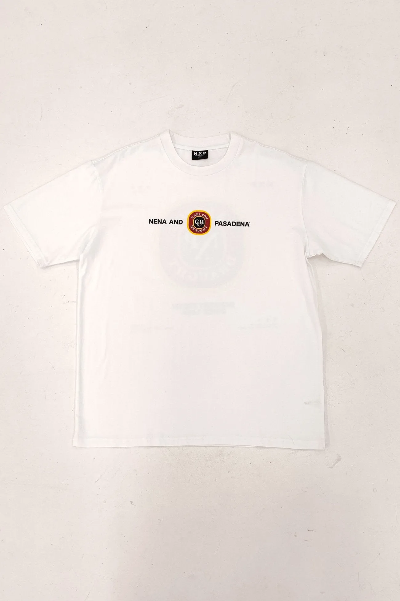 OdorResistant slim fit Centennial Relaxed Box Fit Tee Optical White