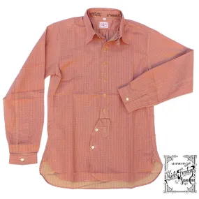 Classic Collar Chemise Fantaisie - Rouge - Warehouse