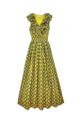 Summer Soft The Sleeveless Blanche Dress - Yellow Tulip