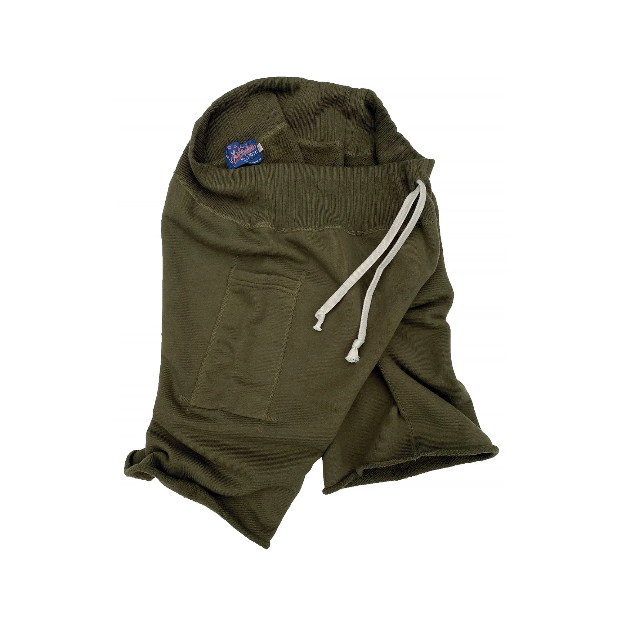 Cropped hem SWEATPANTS CUT-OFFS - OG-109