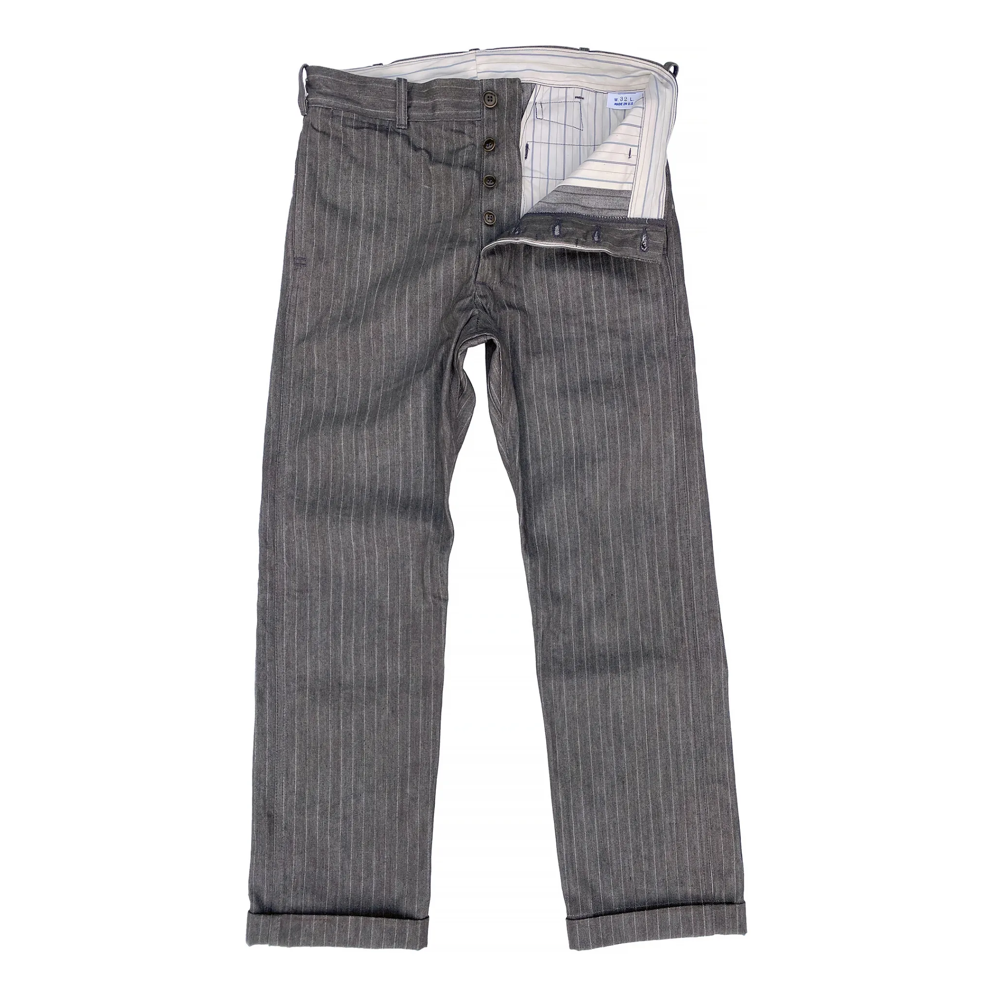 Relaxed Look tech fabric Continental Trousers - "LE MARSEILLAIS" - Warehouse
