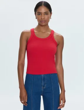 Layer Flexible low precision applications Christy Tank Top, Ruby