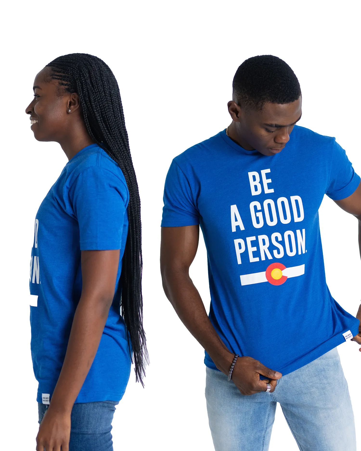 Signature Colorado Hometown T-Shirt - Blue FlexibleLayeredConstruction