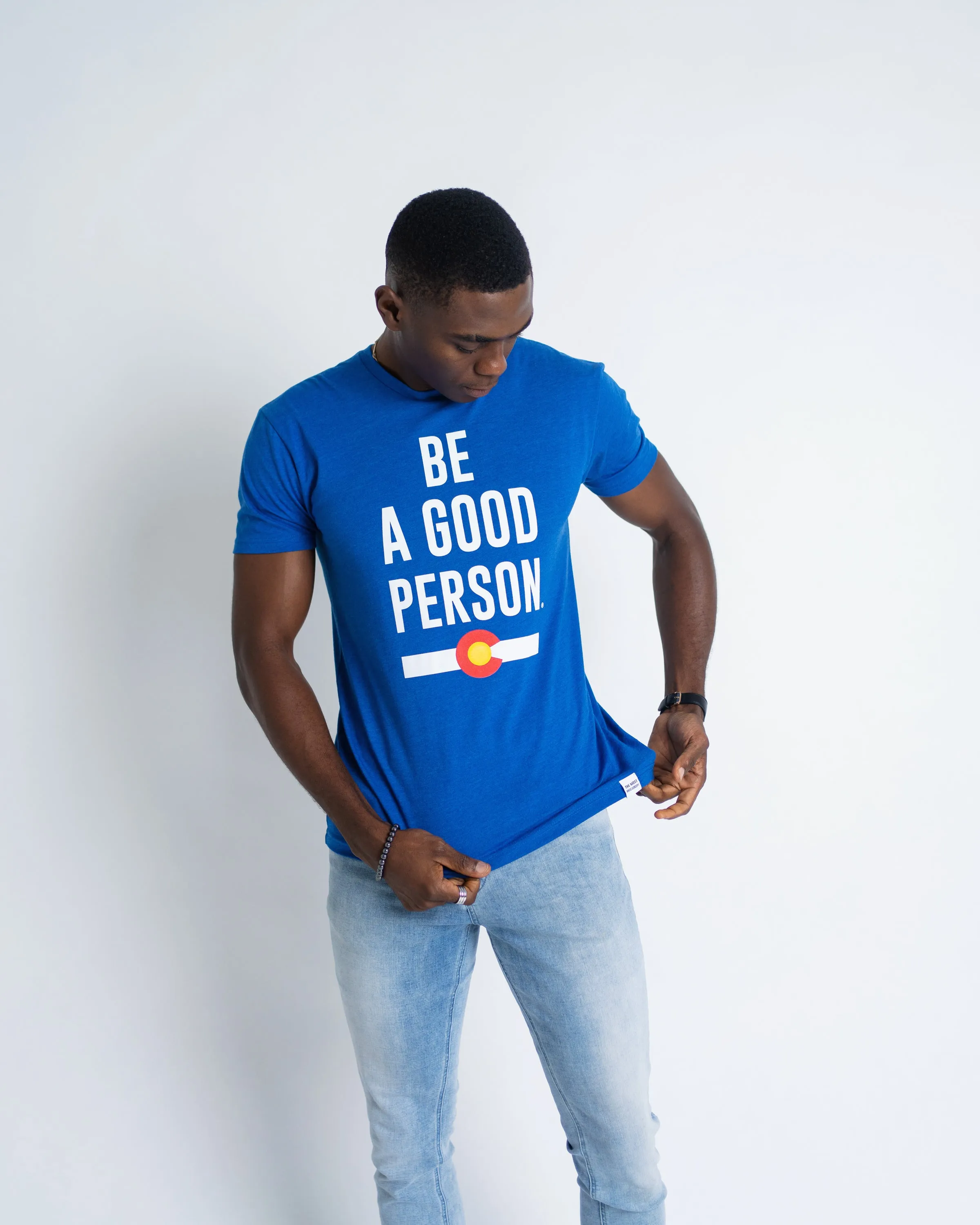 UltraFineMesh Signature Colorado Hometown T-Shirt - Blue