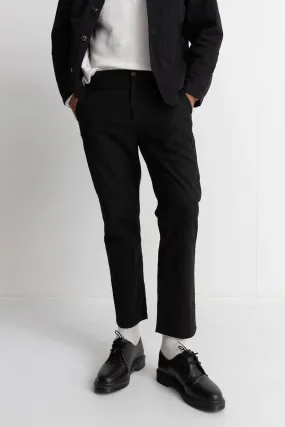 Classic Fatigue Pant Vintage Black Light Stretch Bi Stretch Fabric