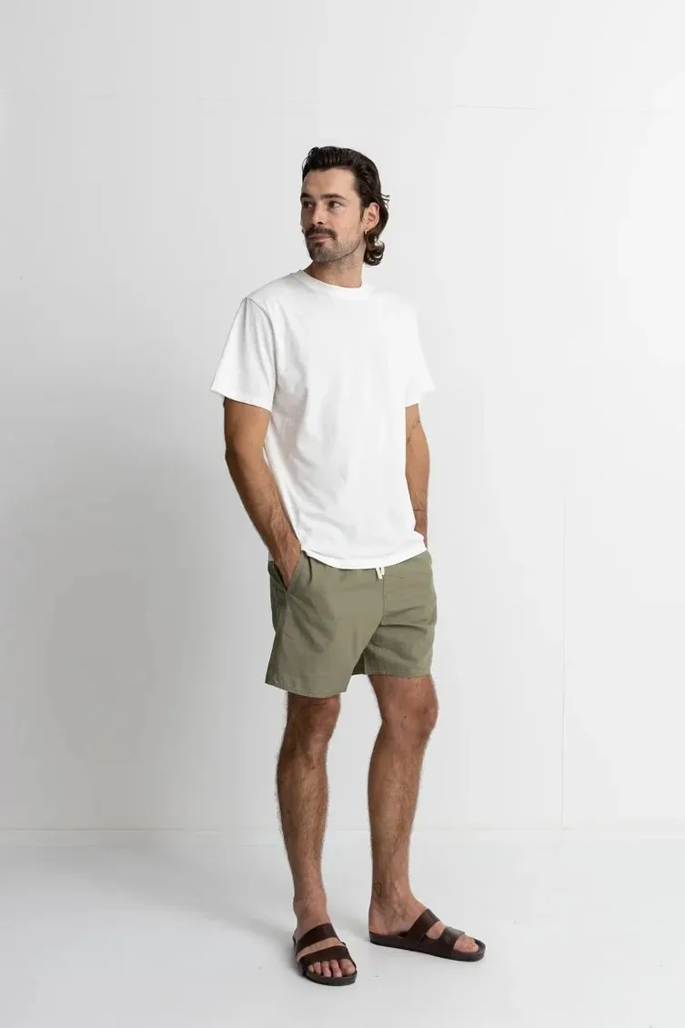 Classic Linen Jam Olive Heat Friendly Flexible Activewear