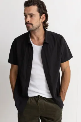 Outdoor Apparel VentedBack Classic Linen Short Sleeve Shirt Black