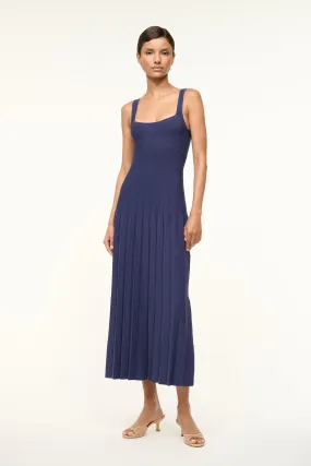 Seamless-Look bold appearance ELLISON DRESS | NAVY