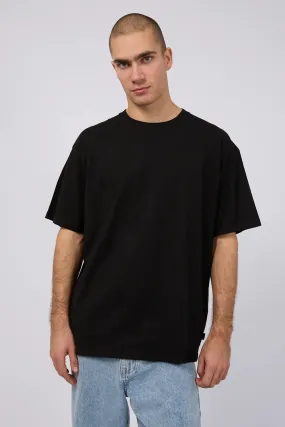 Non Restrictive Armhole Cut Classic Tee Black