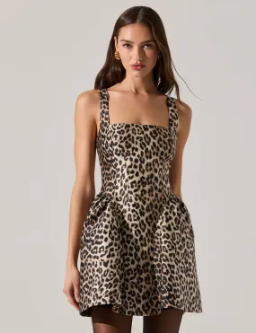 Claudie Dress, Leopard confident look Fashionable outfit for outings