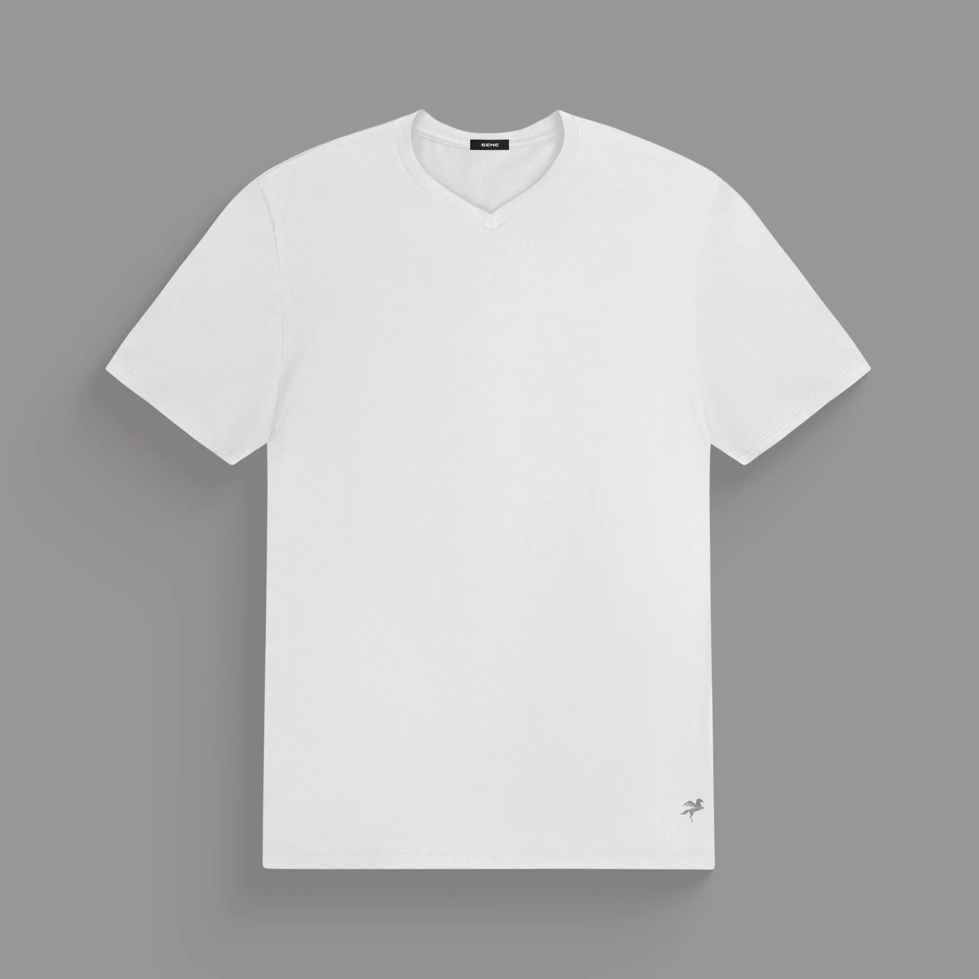 V-neck Blouse NonRestrictive Fit Cloud V-Neck T-Shirt