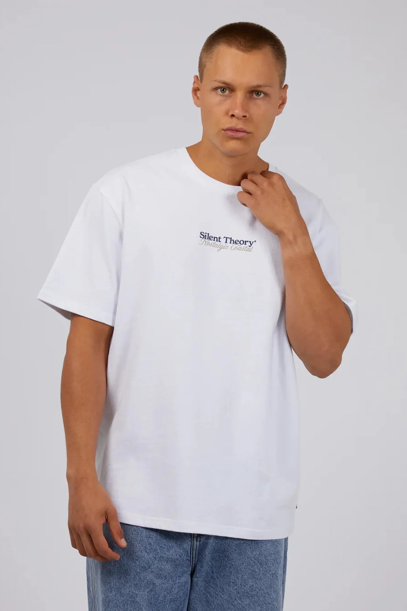 Coastal Tee White Double Layered Hood Assembly